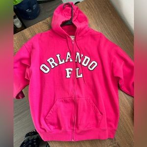 Pink Orlando sweatshirt size XL